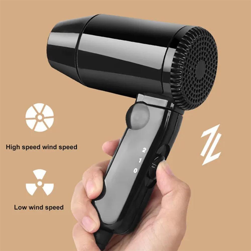 Мини-фен для автомобиля 12 В, складной фен для волос с горячим и холодным режимом, для путешествий в дороге, для кабриолета, кемпера, внедорожника, аксессуары