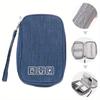 Cable Storage Bag Waterproof Digital Electronic Organizer Portable USB Data Line Charger Plug Storage Bag Travel Cable Organizer