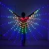 Siying LED Luminous Butterfly Wings Cloak - Adult Colorful Fluorescent Props for Performances