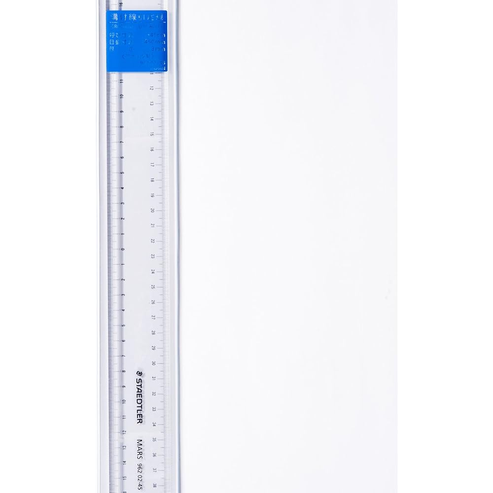 Линейка-угольник Staedtler для резки с желобом 45см 962 07-45