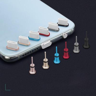 Универсальная металлическая пылезащитная заглушка USB Type-C для Huawei — защищает порт зарядки и разъем для наушников