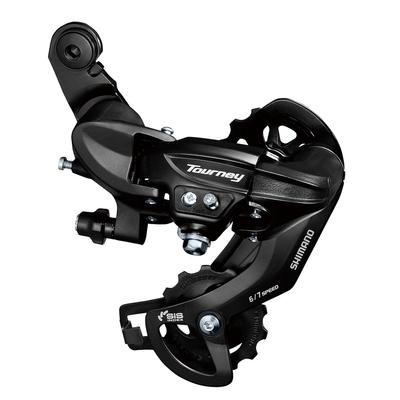 SHIMANO Задний переключатель черный ERDTY300D TOURNEY (MTB) RD-TY300 7S/6S