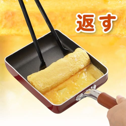 Фраза Wahei Сделано в Японии С помощью этого инструмента вы сможете приготовить яйца! Инструмент тамагояки, плавление, сбор, возврат, можно мыть в посудомоечной машине, инструмент для сковороды RE-6954