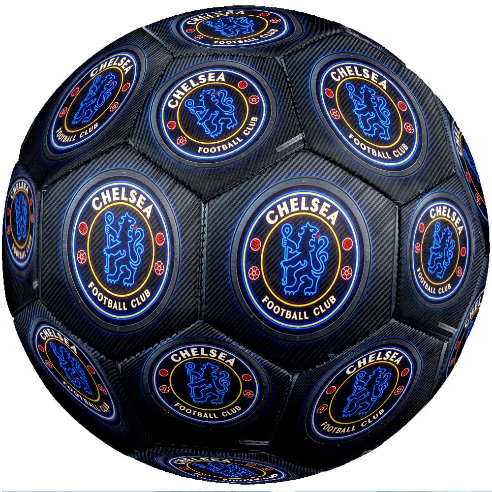 Chelsea FC Theme soccer ball Size 5 Soccer Ball Soft Touch Professional Training Football for Outdoor Sports