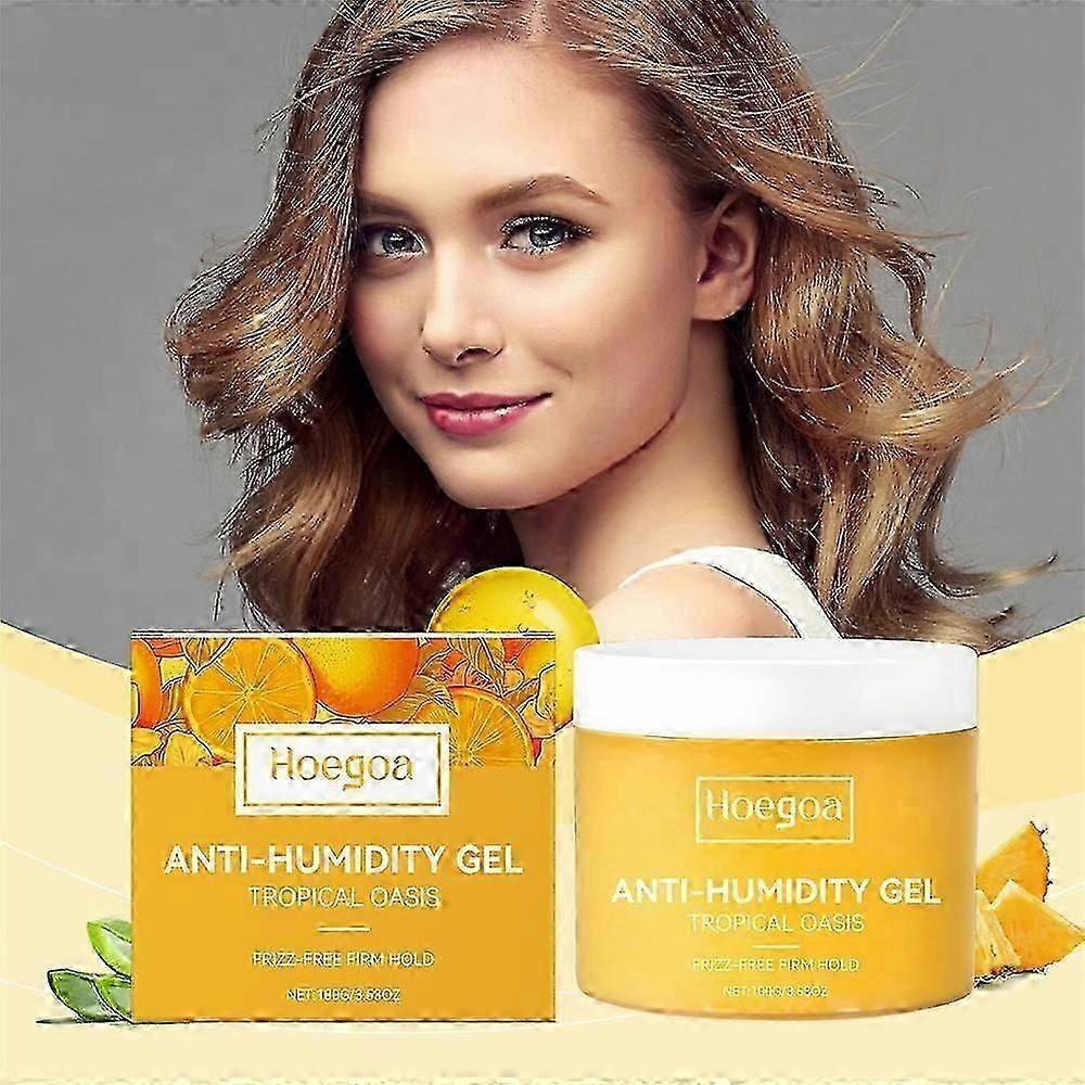1-3x Tropical Oasis Anti-humidity Gel - Frizz-free Firm Hold