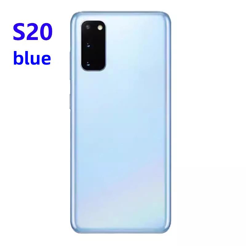 Задняя крышка корпуса мобильного телефона Замена стекла Для Samsung Galaxy S20 S20+/Plus S20Ultra Крышка аккумулятора Задний корпус