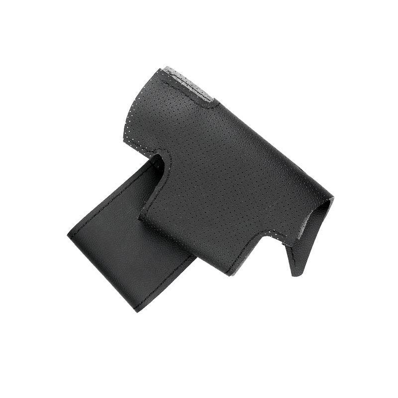 Оплетка на салоне автомобиля, рулевое колесо для Mercedes Benz E Class W212 2009 2010 2011 2012, кожаный чехол из микрофибры, аксессуар для отделки