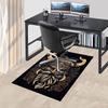 1pc Viking helmet Carpet Anti Slip Polyester Floor Mat for office,Bedroom