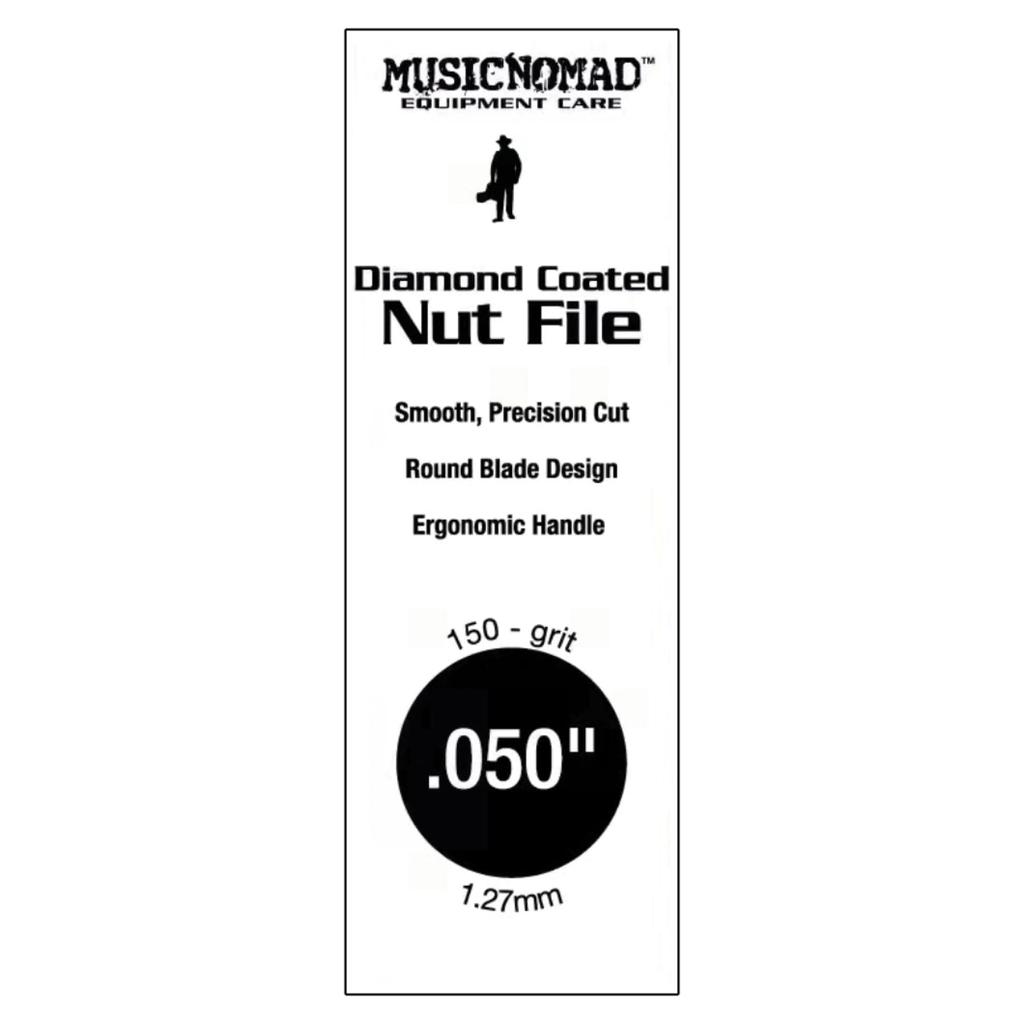 MUSIC NOMAD Diamond Coated Nut MN660 File, .050 inch,