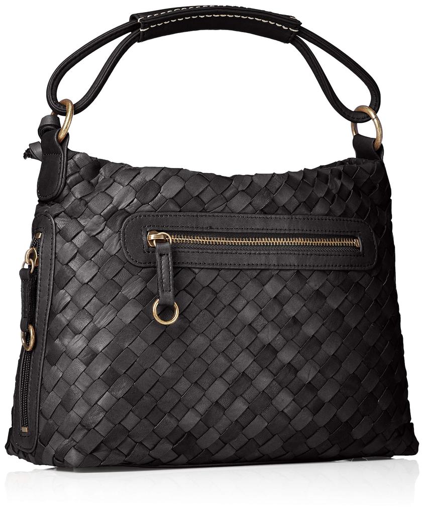 Сумка из натуральной кожи через плечо 'Лошадь' формата A4 черная [Лилия], сумка полу-плечевая, кожа, Мессала, 2-сторонняя, полу-плечевая, плечевая, для хранения,