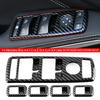 Carbon Fiber Style Car Window Lift Button Frame Sticker For Mercedes Benz A B C E GLE GLA CLA GLK Class W176 W204 W212 W166 W218