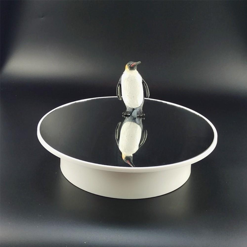 Motorized Rotating Turntable 2 In 1 Jewelry Display Platform Portable Electric Display Stand Props
