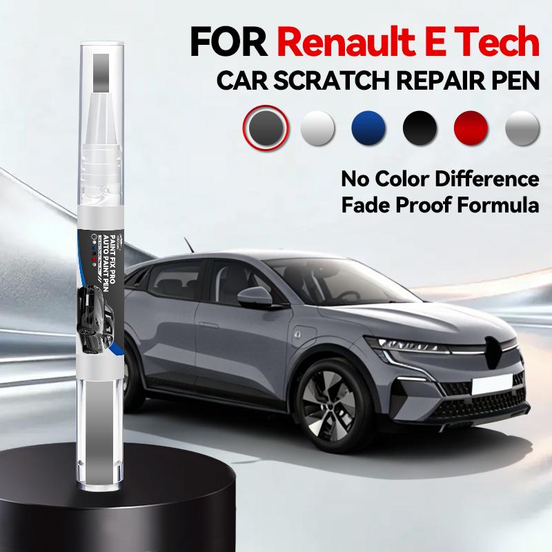 Car Paint Repair Pen For 2024-2025 RENAULT SCENIC E-Tech Paint Scratch Repair Accessories White QNC Black GNT Red NNP