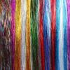 Strands Girls Streak Clubbing Sparkly Hair Extension Hair Tinsel Bling Silk Glitter Rainbow  Color