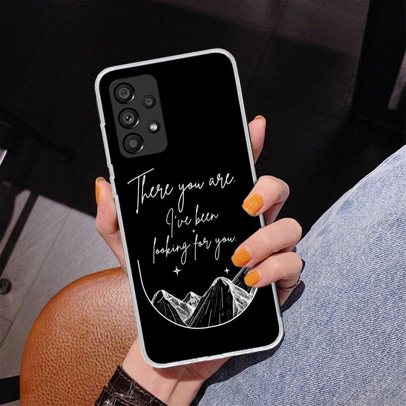 A Court of Mist Fury Sarah J Maas Phone Case For Samsung Galaxy A52 A32 A22 A12 A51 A31 A50S A30S A20S A10S Note 20 Ultra 10 Plu