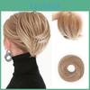 High Elastic Stylish Band Rubber Hair Buns Perfect For Straight And Curly Hair Easy To Use Hair Piece Extensions Hair Accessories For Women