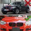 Ricoy Gloss Black For Bmw 2011 - 2014 F20 F21 118i 120i 140i 2 Hatchback Sport Kidney Grill Grille Carbon Fiber