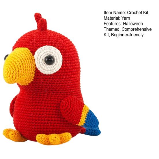 Набор для вязания крючком для начинающих Вязаный крючком Кот Тыква Набор для DIY Вязаный