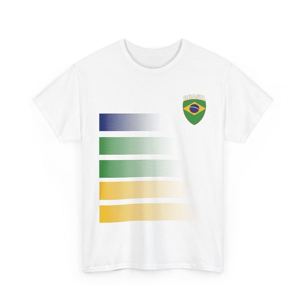 Brasil Brazil Flag Soccer Tee, Brazilian Soccer Shirt, 2026 Jersey Style Shirt