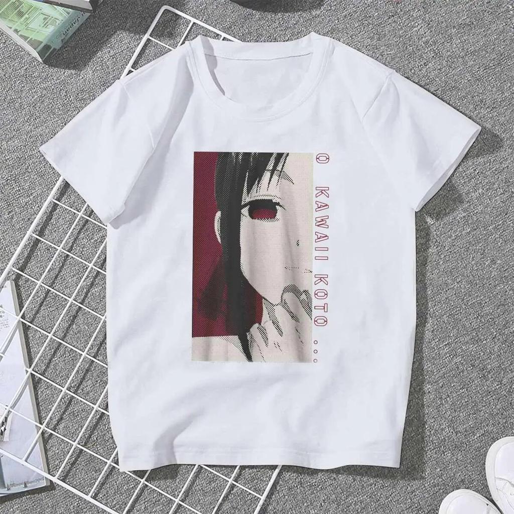 Женские футболки Kaguya Shinomiya Kaguya sama Love Is War, винтажная женская одежда в стиле гранж, большие хлопковые топы с рисунком