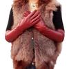 Evening Party Long Elbow Gloves Women Leather Gloves Fashion Gloves