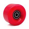 Double Row High-Elastic Shock Absorbing PU Four-Wheel Roller Skate Wheels - Non-Flashing, Universal Accessory
