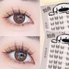 DIY Self-adhesive Lash Clusters Reusable False Eyelash Clusters Sweet Glue Free Fake Lashes Girls