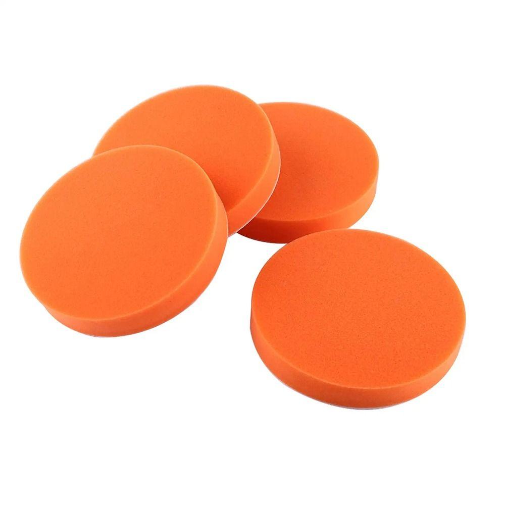 1Pcs Sponge Buffing Foam Sponge Polishing Pad Power Tools Accessories Polisher Drill Wheel Adapter Car Polishing Disc 3-7inch