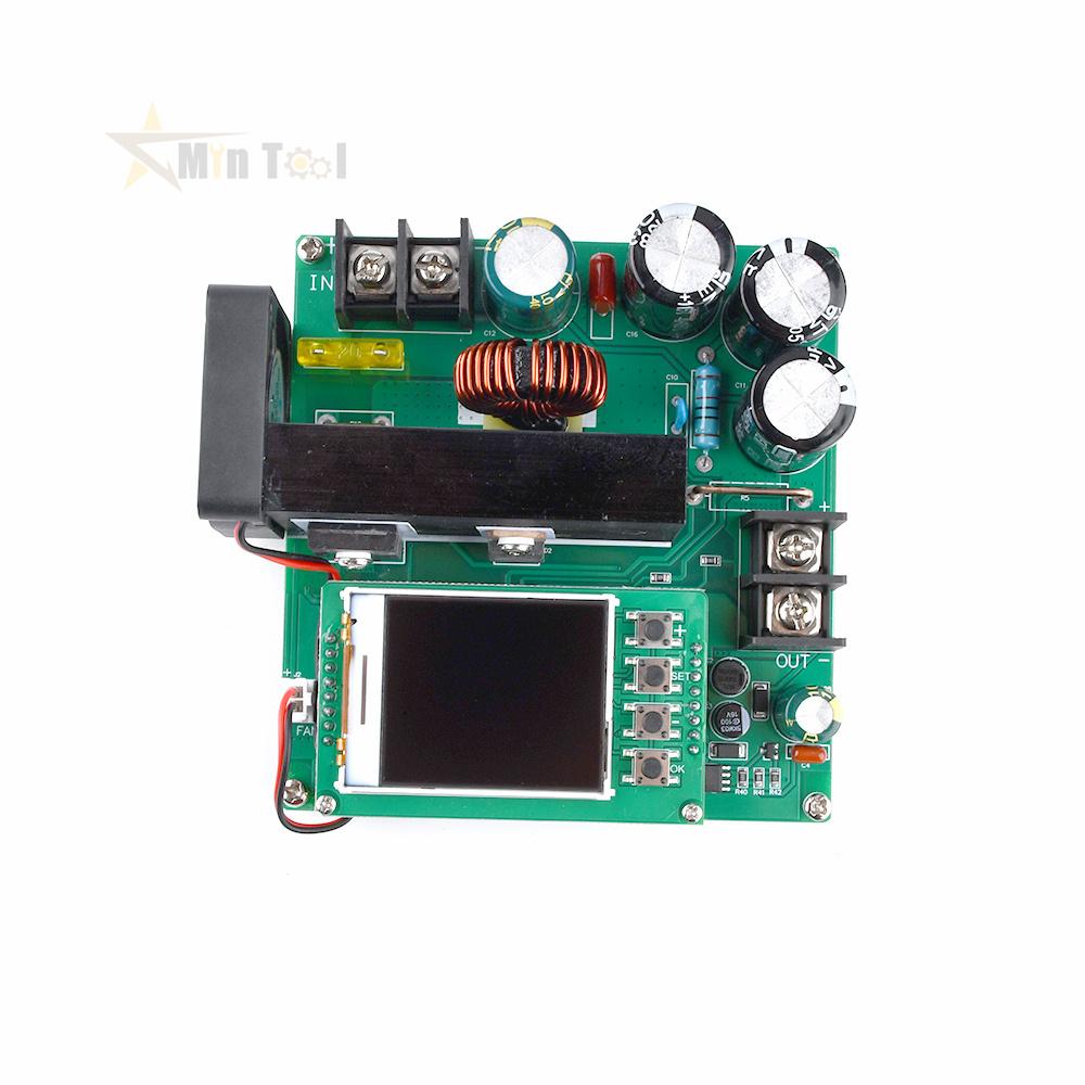 BST900W DC-DC Boost Converter 8-60V to 10-120V LCD Display Step Up  Module 15A Voltage Transformer Module Regulator Power Supply