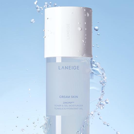 LANEIGE Крем-тонер и увлажняющий гель для кожи с цинком 170 мл