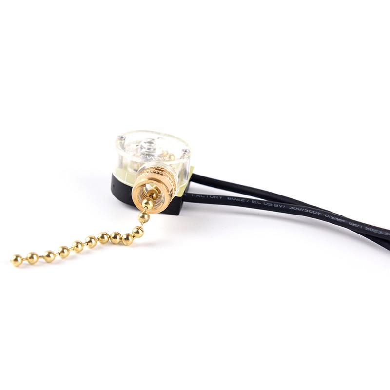 250 В Diy Light Accessorie 3A Zipper Switch Pull Switch Lamp Hanging Chain Switch
