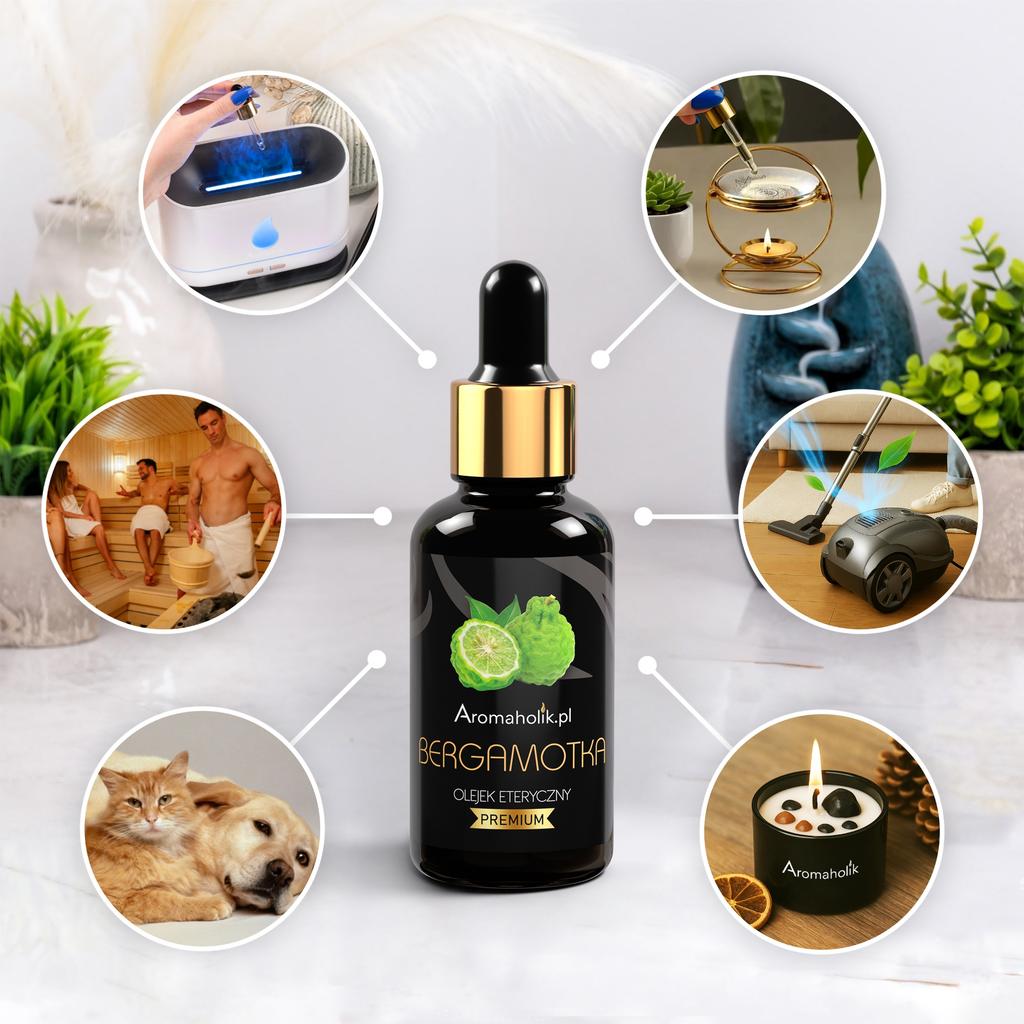 Natural Bergamot Oil Bio Essential Aromatherapy For Sleep