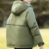 Модное женское пальто Зимние куртки с капюшоном Свободные Толстые Теплые Женские парки