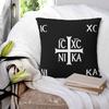 IC XC NIKA Крест Христианский Православный Иисус Христос Квадратная Наволочка Чехол на Подушку Подушка Комфорт Плед для Дома Гостиной