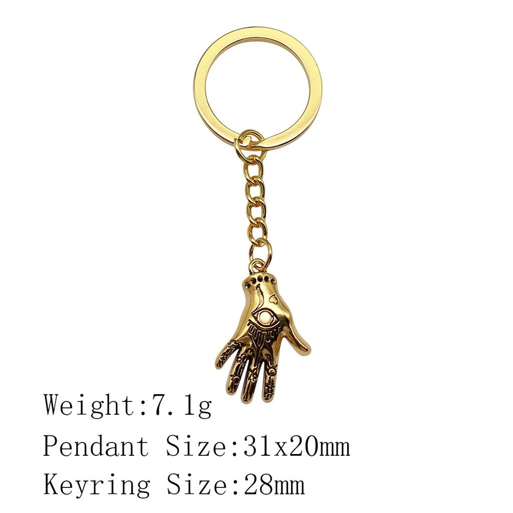 Брелок для ключей в виде сумки «Обратно в школу» с изображением руки Хамсы и глаза Гора, украшения для дома, крутой брелок