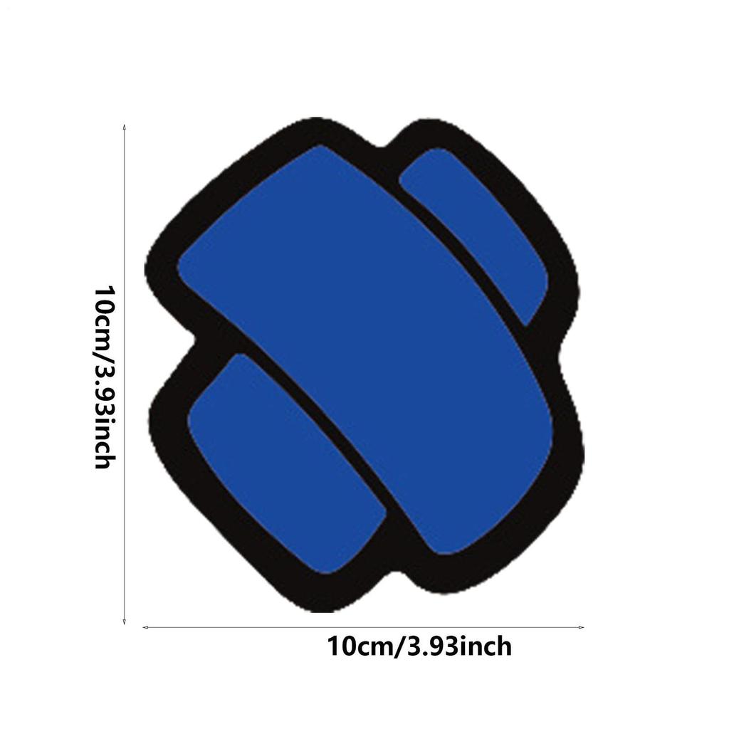 Автомобильные наклейки 2 шт. 10 см Дизайн бинта Забавная наклейка Bansoku Набор для ремонта автомобиля Водонепроницаемый Самоклеящийся
