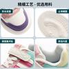 Babudou children's shoes, new spring and autumn collection, leather upper, waterproof, versatile, fashionable sneakers for girls
