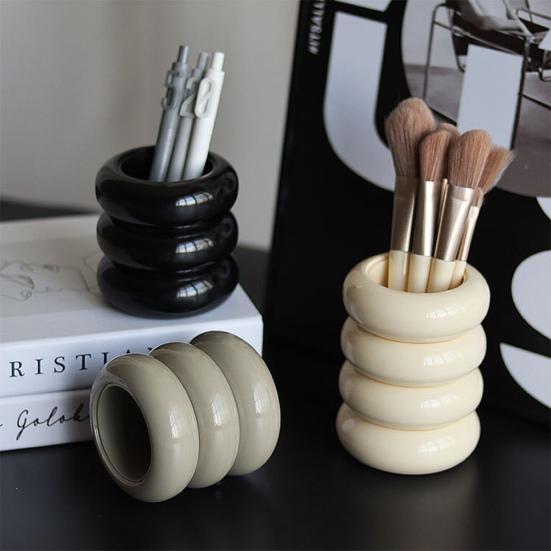 Ящик для хранения ручек, износостойкий, для ежедневного использования, декоративные канцелярские принадлежности, кисти для макияжа, ящик для хранения карандашей, прочный утолщенный ящик для хранения