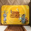 Cartoon I-Inspector G-Gadget Floor Mat Soft Flannel Floor Mat  Suitable for Entryways, Living Rooms, Bedrooms, and Bathrooms