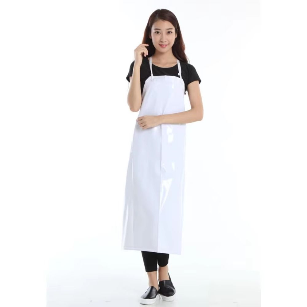 Odorless TPU Oil Resistant Apron Heat-Resistant Food Chef Apron Wash Shop Bib  Kitchen