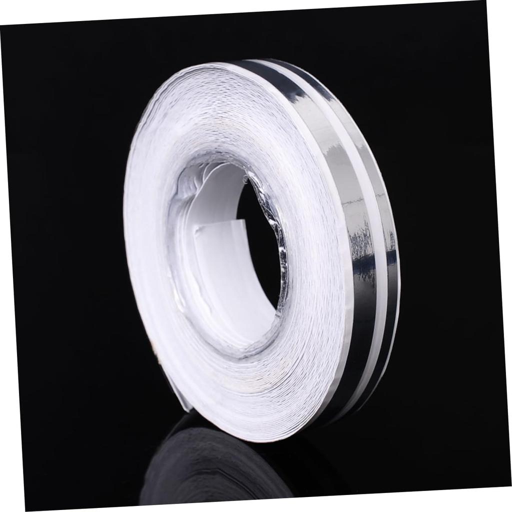 TOYMYTOY Decal Pinstripe Adhesive Tape Pinstriping Tape Decal Pinstriping Car Pinstriping Tape Silver