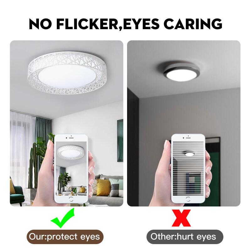 Canmeijia New Bird Nest LED Ceiling Lamp 26cm 16W/30W/50W/70W Super Bright Ceiling Lights Surface Mounted for Living Room Bedroom