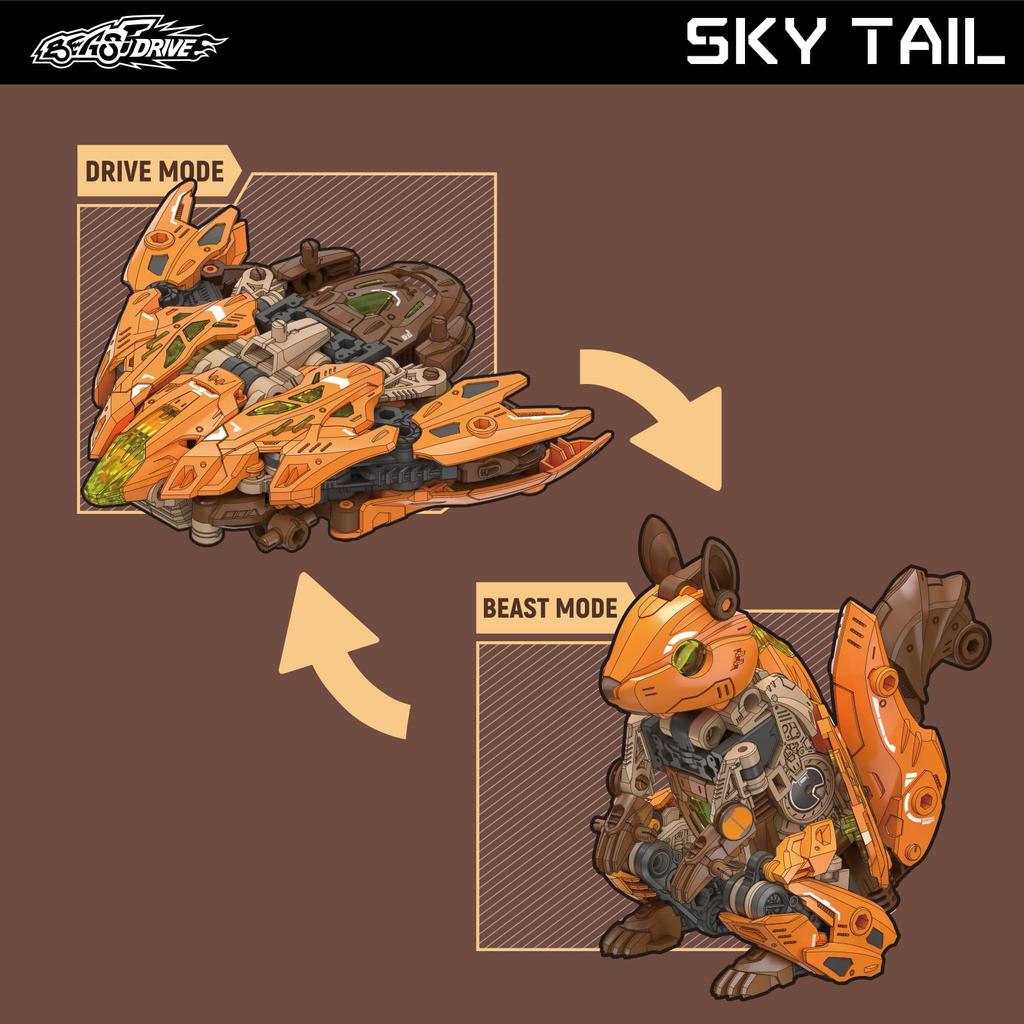 52TOYS BEASTDRIVE BD 08 СКАЙ ТЕЙЛ