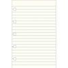 Filofax Filofax Ruled Pocket Notebook Paper Refill 32pk