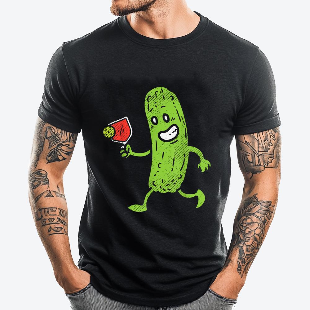 Pickle Drinking Pickleball Cocktail Funny Camisas Basicas Hombre Man Clothes Crazy Funny Shirts For Men - Men's Summer Cotton...