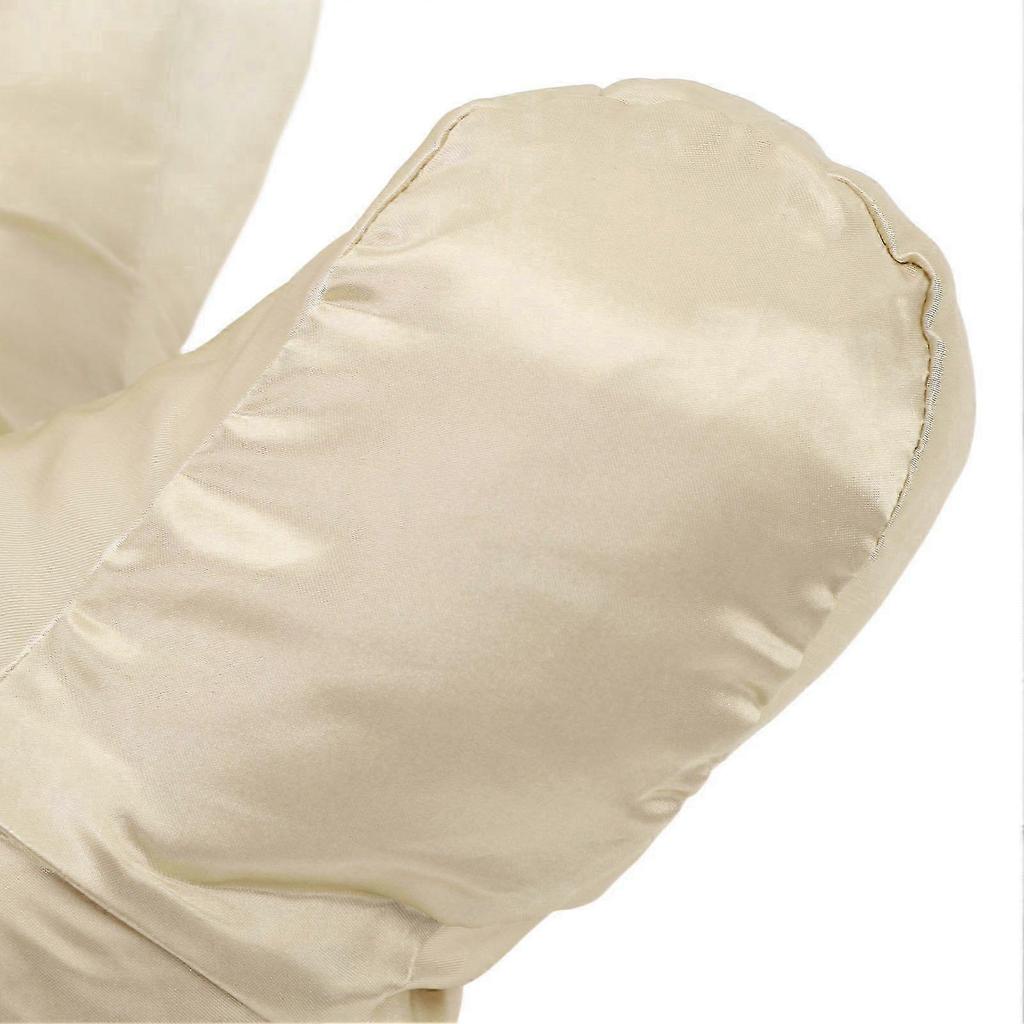 Anti Wrinkle Aging Pillow Cotton Filled Ultra Soft Shock Absorption Detachable Beauty Sleep for Deep Sleeping Gold