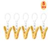 1/5Pcs Rotatable Clothes Pegs Windproof Anti-Slip Drying Clip Travel Towels Hanger Laundry Clip Hanging Hooks Socks Clips