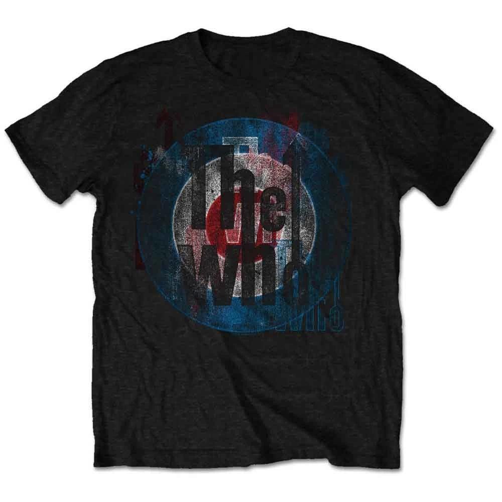 Официальная футболка The Who Target Texture Мужская
