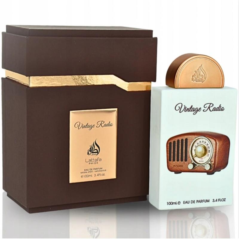 Lattafa Vintage Radio 100ml EDP Spray unisex eau de parfum