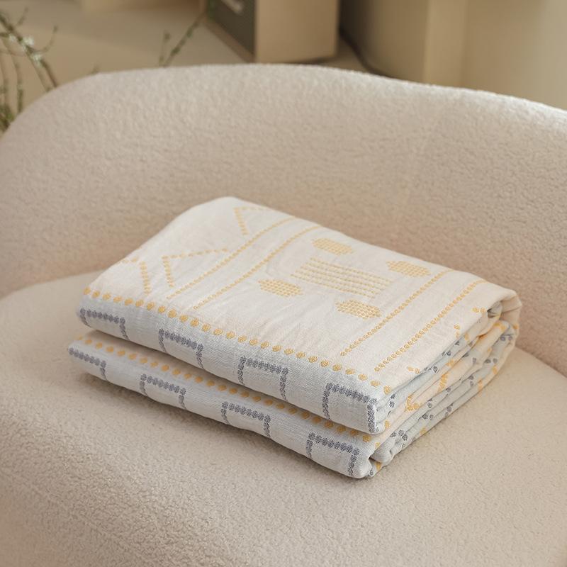 Новое марлевое одеяло, одеяло, одноместное двойное диванное полотенце, одеяло для кондиционирования воздуха, одеяло на четыре сезона, обеденный перерыв